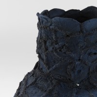 <a href=https://www.galeriegosserez.com/gosserez/artistes/l-c-lab.html> L&C Lab</a> - Biomater - Dark Blue Vase